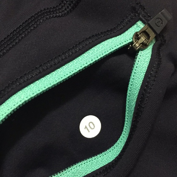 Lululemon 10 Top Speed Blushed Illusion Crop Pants - Picture 6 of 7